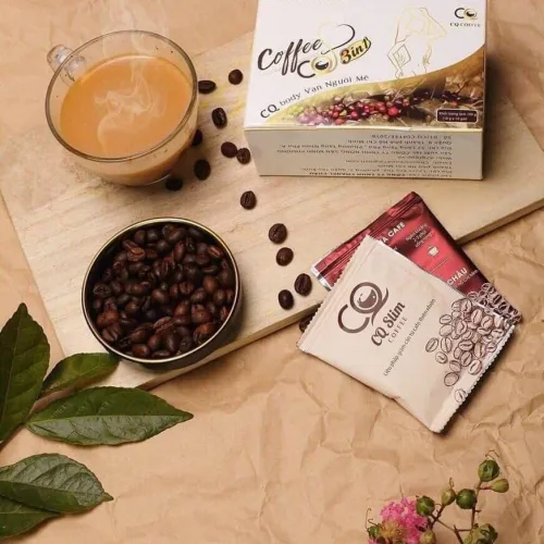 Cafe hòa tan hỗ trợ giảm cân CQ 3in1 công ty Chanel Châu chính hãng