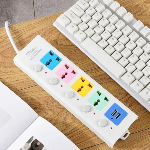 Ổ Cắm Điện 4m Đa Năng Kèm Sạc USB