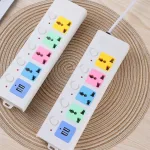 Ổ Cắm Điện 4m Đa Năng Kèm Sạc USB
