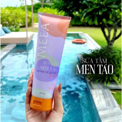[Cận Date Giảm Sâu 14/9/2026] Sữa Tắm Men Tảo Meea - Sữa Tắm Meea Premium 200g