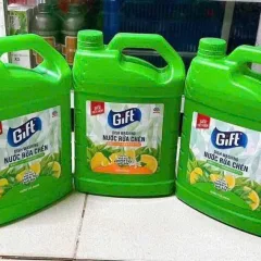 Can Nước rửa chén Gift 3,8kg