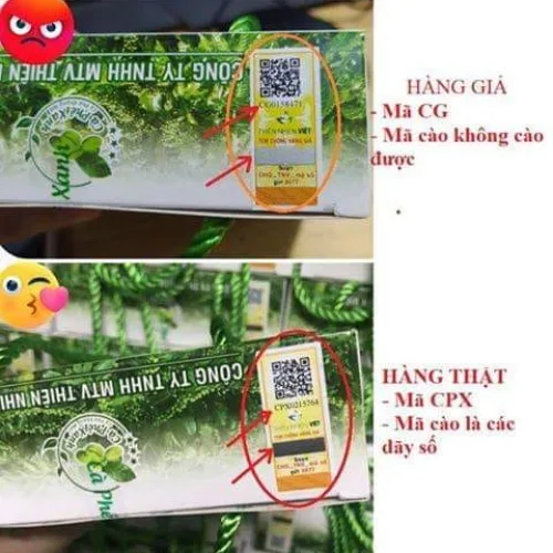 Cảnh báo hàng giả Cafe Xanh