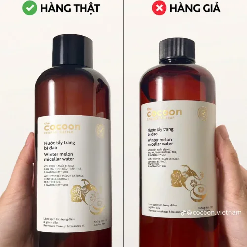 Cảnh Báo Hàng Giả Nước Tẩy Trang Cocoon