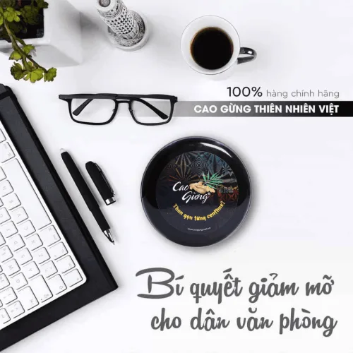 Cao gừng - bí quyết giảm mỡ cho dân văn phòng