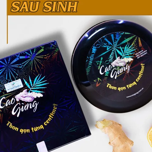 Cao gừng lấy lại vóc dáng và lan da cho chị em phụ nữ sau sinh