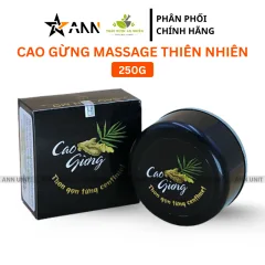 Cao Gừng Tan Mỡ Bụng Thiên Nhiên Việt 250g Phiên Bản 2025