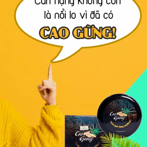 Cao gừng - tan mỡ, giữ dáng, đẹp da, gel tan mỡ số 1 Việt Nam