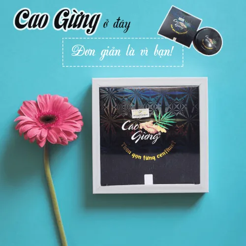 Cao gừng tan mỡ ở đây đơn giản là vì bạn