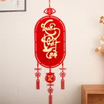 Cặp 2 Liễn Treo 3d - Dây Treo Trang Trí Tết 28x108cm