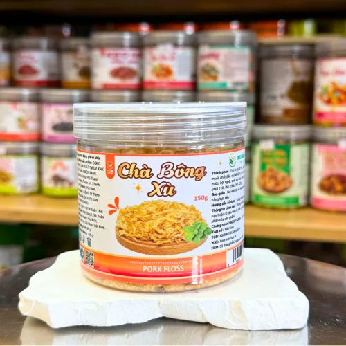 Chà Bông Xù Mini 150g Hũ Pet Thơm Ngon