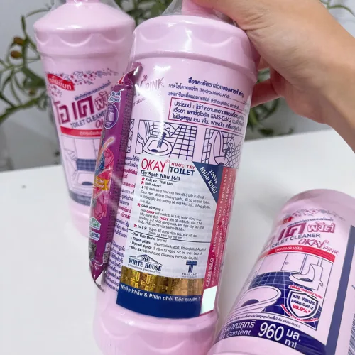 Chai Tẩy Bồn Cầu - Chai Khử Mùi Bồn Cầu Diệt Khuẩn Siêu Sạch Tiết Kiệm 960ml