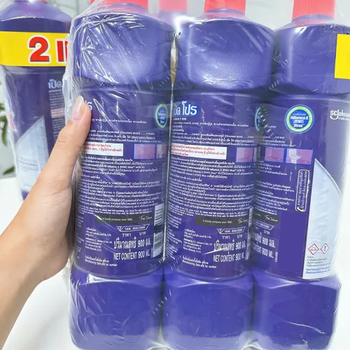 Chai Tẩy Bồn Cầu Duck Thái Lan - Chai Khử Mùi Bồn Cầu Diệt Khuẩn Siêu Sạch Tiết Kiệm 900ml