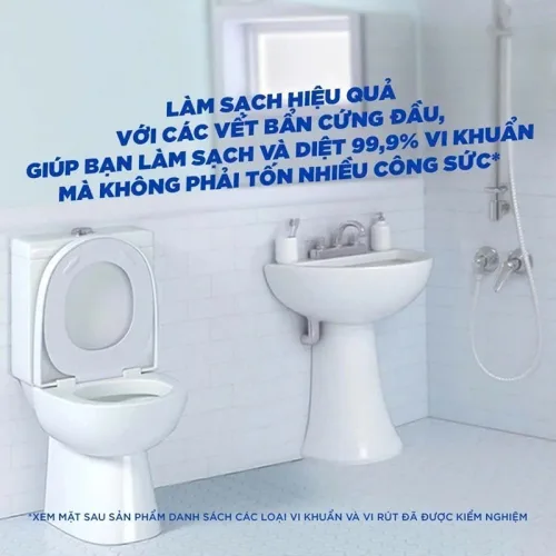 Chai Tẩy Bồn Cầu Duck Thái Lan - Chai Khử Mùi Bồn Cầu Diệt Khuẩn Siêu Sạch Tiết Kiệm 900ml