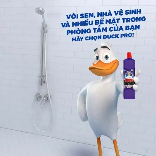 Chai Tẩy Bồn Cầu Duck Thái Lan - Chai Khử Mùi Bồn Cầu Diệt Khuẩn Siêu Sạch Tiết Kiệm 900ml