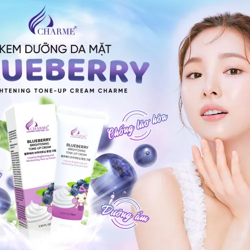 Chạm là tan thoa là thấm dưỡng trắng chuyên sâu với kem Blueberry