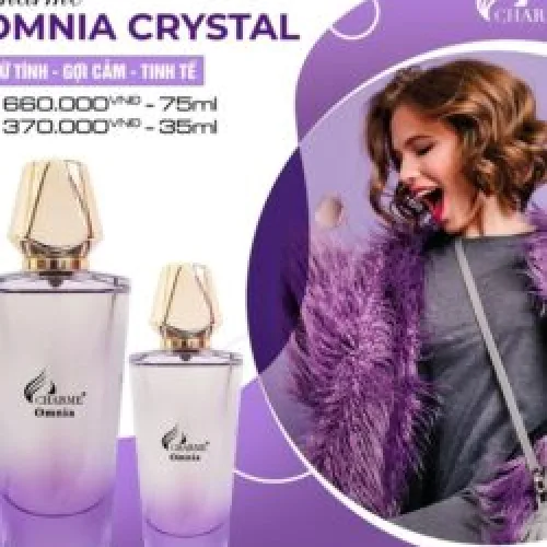 Charme Omnia Crystal sẽ là hương thơm đầu tiên của Charme mà không inspire bất kỳ hãng nổi tiếng nào