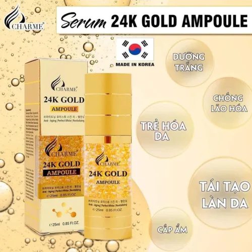 Charme Serum vàng 24k Gold Sản phẩm đang hot hiện nay