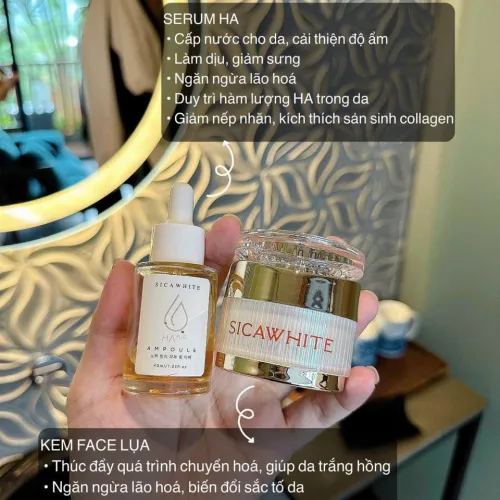Chị em nào dùng qua Combo SiCa White này rồi đều phải khen thôi