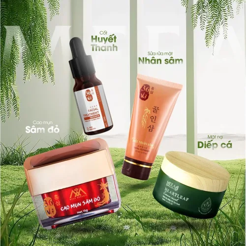 CHỈ VỚI 1 COMBO ĐẶC TRỊ MỤN THÂM TẬN GỐC - MASK DIẾP CÁ