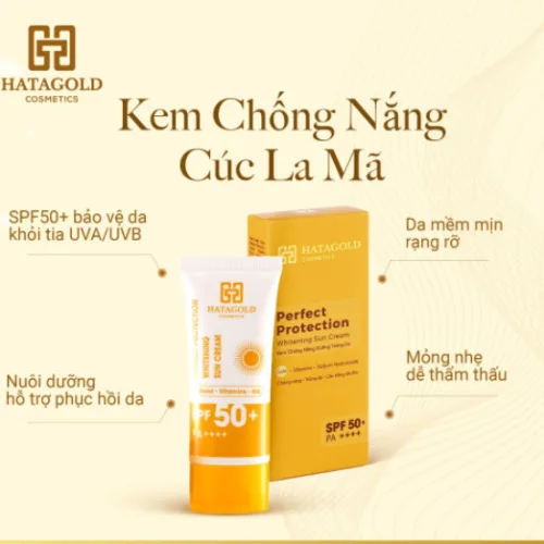 Chống nắng tối đa dưỡng da toàn diện cùng Hatagold