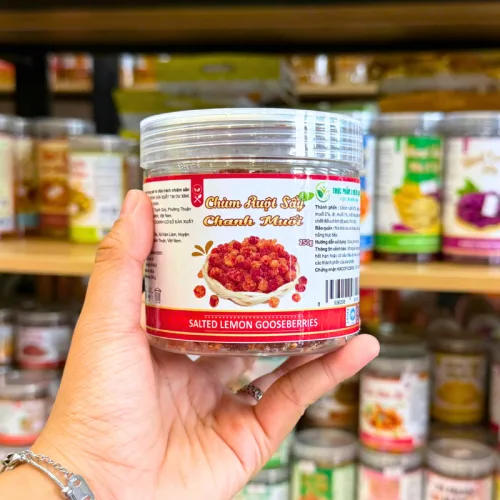Chùm Ruột Sấy Chanh Muối Mini 250g - Hộp Pet