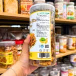 Chuối Chiên Giòn Mè Gừng 250g - Hộp Pet
