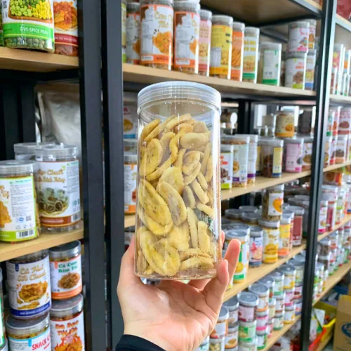 Chuối Sấy Giòn Thơm Ngon 300g Hộp