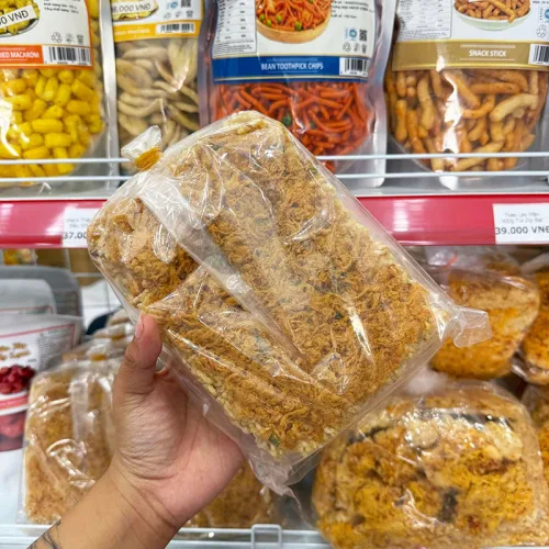 Cơm Cháy Chà Bông Siêu Chà Bông Gói Vuông 250g