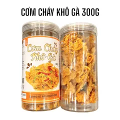 Cơm Cháy Lắc Khô Gà Thơm Ngon 300g Hộp