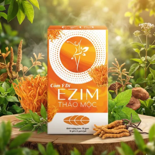 Cốm Ezim Thảo Mộc Hộp 15 gói - Phiên Bản Mới