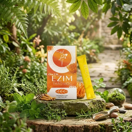 Cốm Ezim Thảo Mộc Hộp 15 gói - Phiên Bản Mới