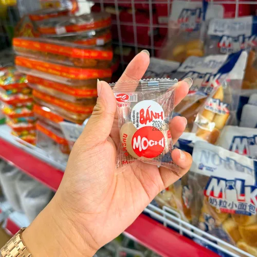 Combo 10 Bánh Mochi Đài Loan Vị Mè Gừng 2 Cô Gái 4 Vị Thơm Ngon