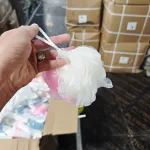 Combo 10 Bông Tắm Tròn 2 Màu Trắng Hồng( HÀNG THƯỜNG CÓ TÚI)