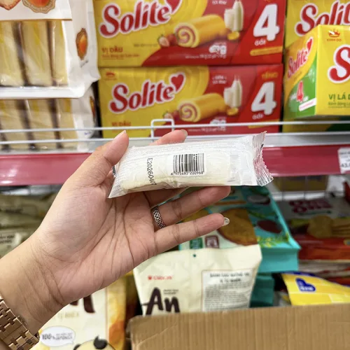 Combo 10 Cái Bánh Mì Sữa Chua HESHAN Vị Gạo Tím