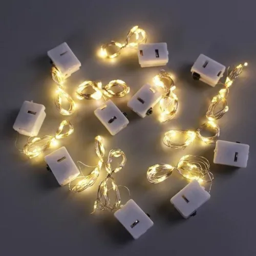 Combo 10 Dây Đèn Đom Đóm Mini - Dây Đèn Chớp Trang Trí