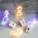 Combo 10 Dây Đèn Đom Đóm Mini - Dây Đèn Chớp Trang Trí