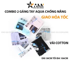 Combo 2 Cặp Găng Tay Chống Nắng Aqua( 4 cái)