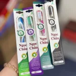 Combo 2 Cây Kem Đánh Răng Ngọc Châu Chuyên Gia 100g/Tuýp - Kem Đánh Răng Dược Liệu + Tặng 1 Bài Chải Đánh Răng