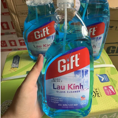 Combo 2 Chai Nước Lau Kính Gift 540ml/Chai
