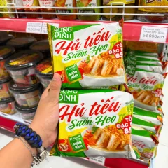 Combo 2 Gói Hủ Tiếu Sườn Heo CUNG ĐÌNH 84g