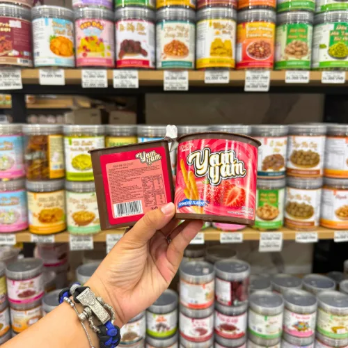 Combo 2 Hộp Bánh Que Chấm Sốt Dâu Tây - Bánh Yam Yam Dâu Tây