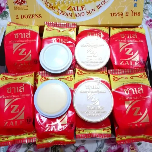 Combo 2 Hộp Kem Dưỡng Da Mặt Zale Thái Lan 3g/Hộp