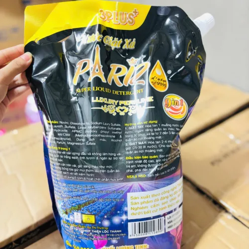 Combo 2 Túi Nước Giặt Pariz 4,8kg/Túi (2 Túi 9,6 Lít)