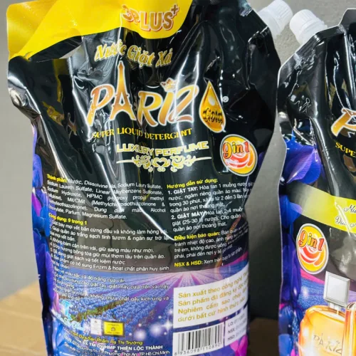 Combo 2 Túi Nước Giặt Pariz 4,8kg/Túi (2 Túi 9,6 Lít)