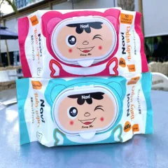 Combo 3 Bịt Khăn Giấy Ướt - Khăn Ướt Lau Mặt Cao Cấp 100 Tờ