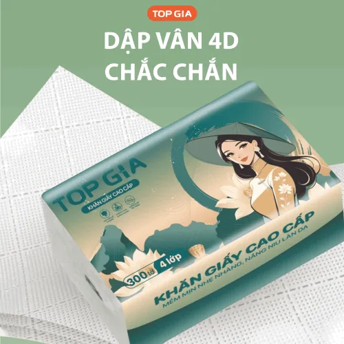 Combo 3 Gói Giấy Ăn Top Gia Sắc Việt