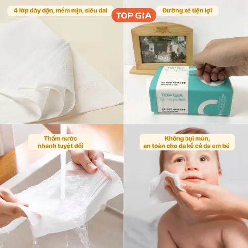Combo 3 Gói Giấy Topgia - Giấy Chữ C