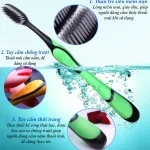 Combo 5 Bàn Chải Đánh Răng Than Tre Marongun - Bàn Chải Than Tre Lông Mềm 21cm