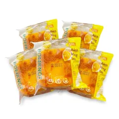 Combo 5 Cái Bánh Bông Lan BOWKNOT Vị Chà Bông Lòng Đỏ Trứng Muối