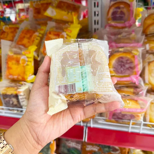 Combo 5 Cái Bánh Bông Lan BOWKNOT Vị Chà Bông Socola